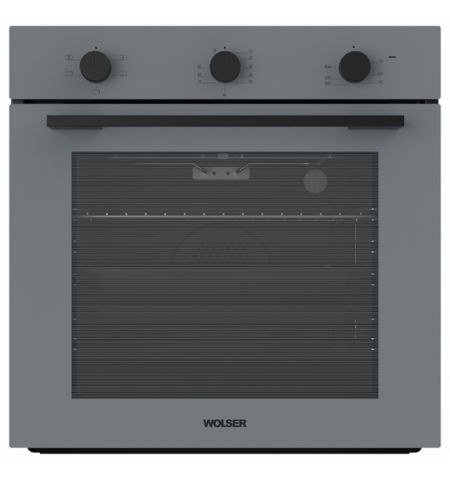 Встраиваемый электрический духовой шкаф Wolser WL- BRD 772 MEC Grey Glass