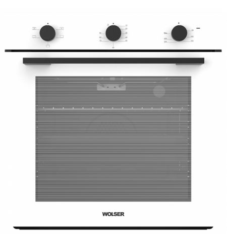 Встраиваемый электрический духовой шкаф Wolser WL- BRD772 MEC White Glass