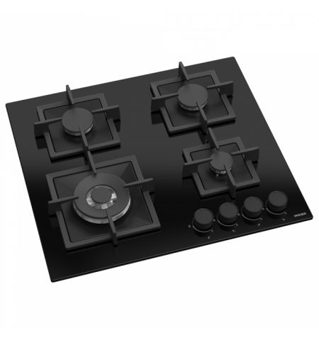 Варочная газовая поверхность Wolser  WL-F 6410 TURBO BLACK GL FFD