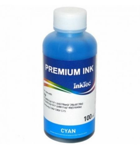 Compatible ink InkTec HP 100 ml Cyan Pigment H8940-100MC