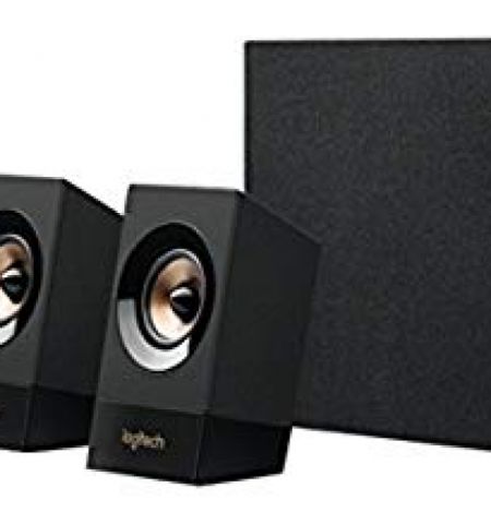 Logitech Z533 Speaker System 2.1 (RMS 60W, 30W subwoofer, 2x15W), Black