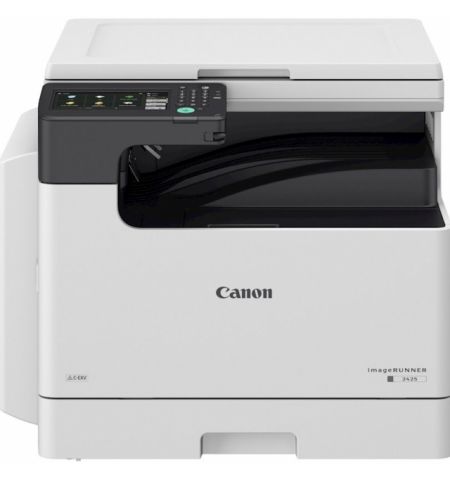 MFP A3 Canon iR2425i Mono Copier/Net Printer/Scan, DADF 50p, WLAN, A3/12, 4/25ppm, 600x600dpi, scan 600x600dpi, 25–400%, 60-157g/m2, 2Gb, 330 page, Dual Core 1 Hhz, Set : Drum C-EXV42_66k pag, Not in Set: Toner C-EXV 60