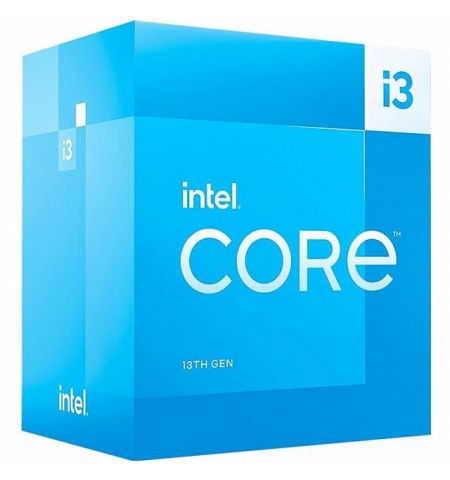 Intel® Core™ i3-13100, S1700, 3.4-4.5GHz, 4C (4P+0Е) / 8T, 12MB L3 + 5MB L2 Cache, Intel® UHD Graphics 730, 10nm 60W, tray