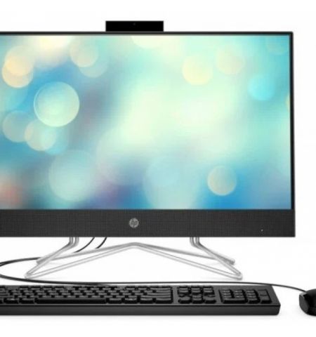 All-in-One PC - 23.8” HP AiO 24-cr0023ci 23.8” FHD IPS AG, AMD Ryzen 3 7320U, 8GB LPDDR5 5500 (onboard), 512GB M.2 PCIe NVMe SSD, AMD Integrated Graphics, CR, HD Cam, WiFi6 + BT5.2, HDMI, LAN, Black Wired KB+MS 125, FreeDos, Jet Black.