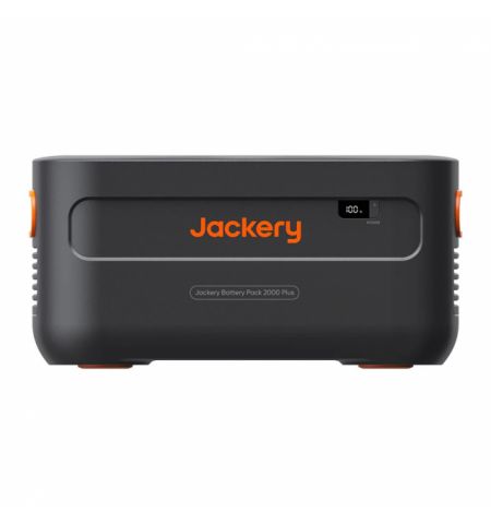 Jackery ”Explorer 2000 Plus” Battery Pack, Capacity: 2042.8Wh, 4000 Cycles LiFePO4, Weight:19kg,  47x33.1x23.1cm, Compatible with Jackery ”Explorer 2000 Plus”, Black/Orange