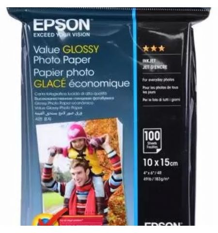 Value Glossy Photo Paper - 10x15cm - 100 sheets