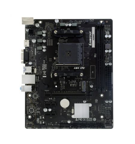 BIOSTAR A520MHP, Socket AM4, AMD A520, Dual 2xDDR4-4400+, APU AMD graphics, VGA, HDMI, 1xPCIe X16, 4xSATA3, RAID, 1xM.2 Slot,  2xPCIe X1, ALC897 HDA, GbE LAN, 4xUSB3.2, mATX