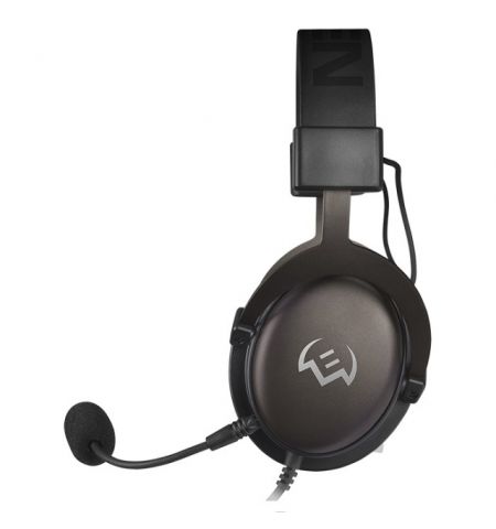 SVEN AP-G999MV, Gaming Headphones with microphone, Pull-out microphone, 3.5mm (4 pin) or 2*3.5 mm (3 pin) stereo mini-jack, Cable length: 2.2m , Gray