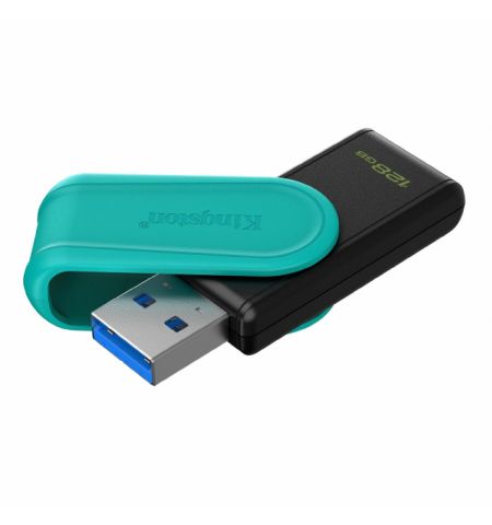 128GB USB3.2  Kingston DataTraveler Exodia S Black/Teal, Moving cap design, (Read 100 MByte/s, Write 12 MByte/s) 128GB USB3.2  Kingston DataTraveler Exodia S Black/Teal, Moving cap design, (Read 100 MByte/s, Write 12 MByte/s)