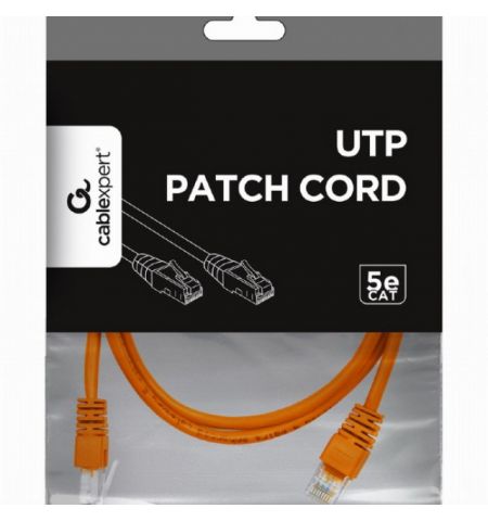 UTP Cat.5e Patch cord, 2m, Orange