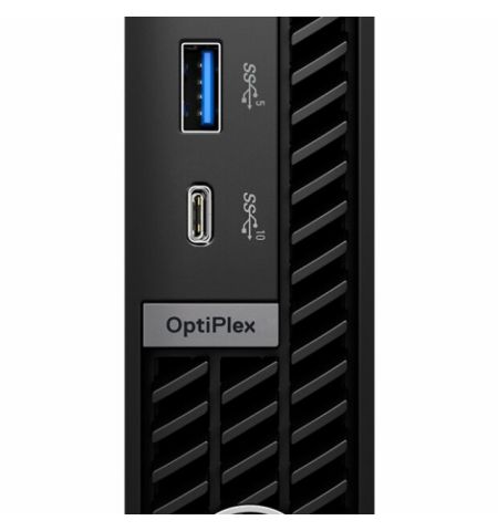 DELL OptiPlex 7020 MFF lntel® Core® i5-14500T (14 Cores / 24MB / 20T / up to 4.8GHz / 35W), 16GB (1X16GB) DDR5, M.2 256GB PCIe NVMe SSD, Intel Integrated Graphics, WiFi6E 2x2+BT5.3, TPM, NO ODD, KB216 + MS116 PSU 90W, Ubuntu, 3Y Warranty, Black.