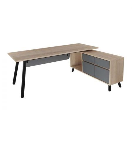 Masa Fusion + box incorporat Dreapta 1800x800/1550x400