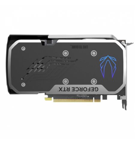 ZOTAC GeForce RTX™ 4060 Twin Edge  8GB GDDR6, 128bit, 2460/17000Mhz, Ada Lovelace/DLSS3/Full Ray Tracing, PCIeX16 4.0, 1xHDMI, 3xDP, Compact 2.0 Slot Footprint, Dual Fan / FREEZE Fan Stop, Metal Backplate, White Led Logo, 1x 8-pin PCIe, Bulk