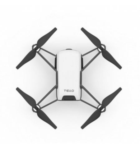 (162916) DJI Ryze Tello (Global) - Toy Drone, 5MP,  HD720p 30fps camera, max. 100m height/28.8kmph speed, flight time 13min, Battery 1100mAh, 80g, White