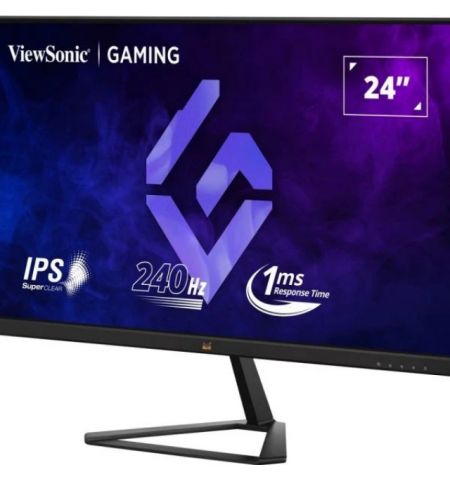 23.8” VIEWSONIC IPS LED VX2479A-HD-PRO Gaming Bordless Black (1ms, 1000:1, 250cd, 1920x1080, 178°/178°, HDMI x 2, DisplayPort, 240Hz Refresh Rate, Console Mode 120Hz, HDR10, AMD FreeSync, Audio Line-out, VESA)