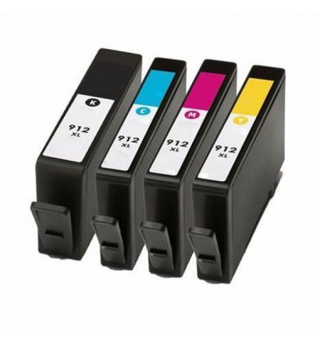 912XL (3YL83AE) Yellow Ink Cartridge; (for HP OfficeJet Pro  8010 series, 8012 Pro Aio, 8013 Pro Aio, 8014 Pro Aio, 8015 Pro Aio, 8020 Pro series, 8022 Pro Aio, 8023 Pro Aio, 8024 Pro Aio, 8025 Pro Aio)