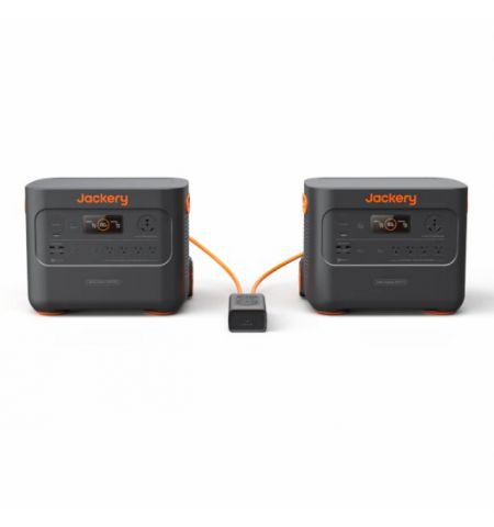 Jackery ”Explorer 2000 Plus” Portable Power Station, Capacity: 2042.8Wh, AC Output: 3000W, LCD, 2* USB-A, 2*USB-C, 3*AC Output, 1 Car port, DC Output, 4000 Cycles LiFePO4, Jackery APP, Weight:27.9kg, 373,6x473x359,4mm, Charge 0-100% in 1.7 Hour, Black/Ora Jackery ”Explorer 2000 Plus” Portable Power Station, Capacity: 2042.8Wh, AC Output: 3000W, LCD, 2* USB-A, 2*USB-C, 3*AC Output, 1 Car port, DC Output, 4000 Cycles LiFePO4, Jackery APP, Weight:27.9kg, 373,6x473x359,4mm, Charge 0-100% in 1.7 Hour, Black/Ora