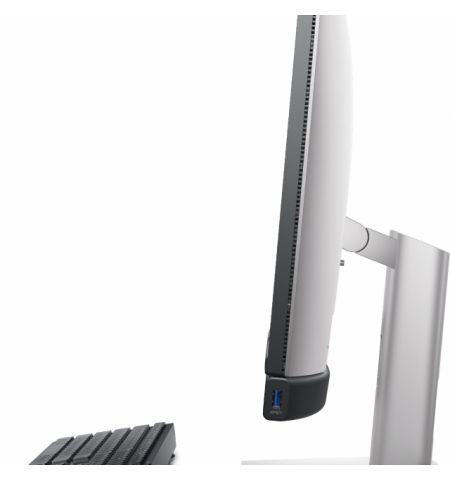 All-in-One PC - 23.8” DELL OptiPlex 7420 FHD IPS Non-Touch AG (Intel Core i5-14500T, 16GB (1X16GB) DDR5, M.2 512GB SSD PCIe NVMe 2230, CR, Integrated graphics, WiFi6E AX211 2x2 BT5.2, TPM, FHD Cam, KM5221W, PSU 130W, HAS Stand, Win11Pro, Black)