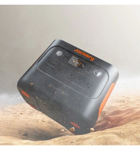 Jackery ”Explorer 1000 Plus” Portable Power Station, Capacity: 1264Wh, AC Output: 2000W, LCD, 2* USB-A, 2*USB-C, 2*AC Output, 1 Car port, DC Output, 4000 Cycles LiFePO4, Jackery APP, Weight:14.5kg, 283x260x356mm, Charge 0-100% in 1.7 Hour, Black/Orange Jackery ”Explorer 1000 Plus” Portable Power Station, Capacity: 1264Wh, AC Output: 2000W, LCD, 2* USB-A, 2*USB-C, 2*AC Output, 1 Car port, DC Output, 4000 Cycles LiFePO4, Jackery APP, Weight:14.5kg, 283x260x356mm, Charge 0-100% in 1.7 Hour, Black/Orange
