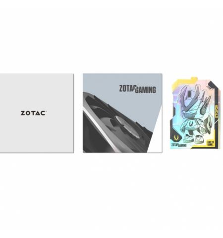 ZOTAC GeForce RTX™ 4060 Twin Edge  8GB GDDR6, 128bit, 2460/17000Mhz, Ada Lovelace/DLSS3/Full Ray Tracing, PCIeX16 4.0, 1xHDMI, 3xDP, Compact 2.0 Slot Footprint, Dual Fan / FREEZE Fan Stop, Metal Backplate, White Led Logo, 1x 8-pin PCIe, Bulk