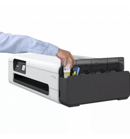 Plotter Canon image PROGRAF TC-20 (5815C003) 24”/A1+/610mm, 2400x1200 dpi, 5pl, 1GB, Net, IEEE802.11n/g/b, Total : 4352 nozzles, 100p A4, 4 tank: Pigment PFl-050 (70ml), Maintenance Cartridge: MC-32, Print Head: PF-08, 968 x 545 x 395 mm, 32 kg.