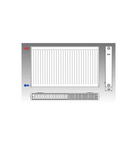 Стальной радиатор EUROTERM K22 300*1600
