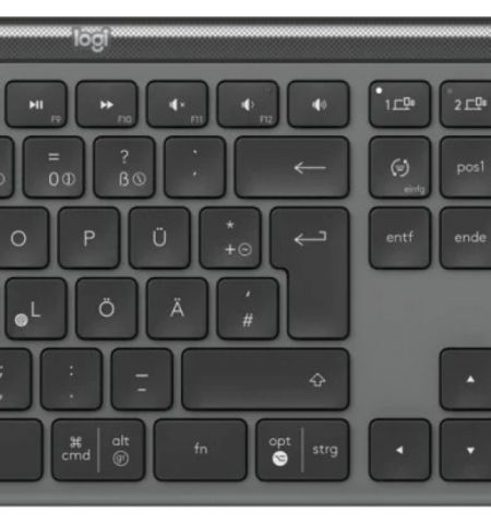 Logitech Signature Slim Combo MK950 - GRAPHITE, Mouse with6 buttons, US INT'L - 2.4GHZ/BT
