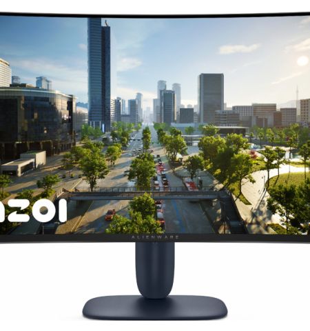 31.5” DELL VA  Alienware AW3225DM Curved Black (1ms, 3000:1, 400cd, 2560x1440, 178°/178°, 180Hz Refresh Rate, VESA DisplayHDR 400, TMDS, HDR, VRR, 2 x HDMI2.3, DisplayPort, USB Hub: 2 x USB3.2, Height Adjustment, VESA)