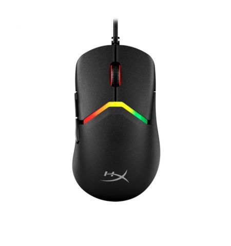 HYPERX Pulsefire Saga Gaming Mouse, Black, 200–26000 DPI, 4 DPI presets, HyperX 26K Sensor, RGB lighting, HyperX Optical Switches, Interchangeable magnetic components to adapt to different grip styles, USB, 69g