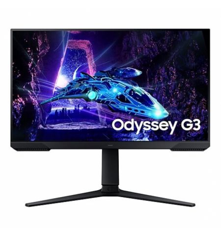 23.8” SAMSUNG VA LED Odyssey G30D S24DG302 Black (1ms, 3000:1, 250cd, 1920x1080, 178°/178°, Refresh Rate 180Hz, HDMI2.0, DisplayPort, HDR, AMD FreeSync Premium, Audio Line-out, VESA)
