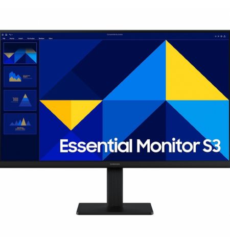 27.0” SAMSUNG IPS LED S27D300G Black (5ms, 1000:1, 250cd, 1920x1080, 178°/178°, VGA, HDMI, 100Hz Refresh Rate, VESA)