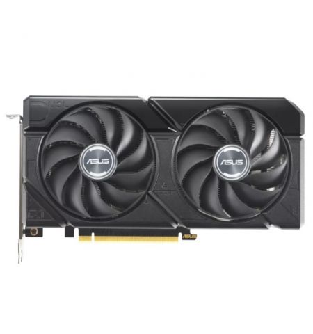 ASUS Dual GeForce RTX™ 4060 Ti EVO OC Edition 8GB GDDR6 128bit, 2595/18000MHz, 1xHDMI, 3xDP, Dual Fan, PCI-E 4.0, 2.5-slot design, Axial-tech fans, Dual Ball bearing, 0dB technology, Protective Backplate, 1x8pin, Black, Retail