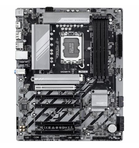 GIGABYTE B860 DS3H, Socket 1851, 11Phases, Intel® B860 (Ultra 2 Series CPU), CPU graphics, HDMI, DP, Dual 4xDDR5-9066, 5xPCIe X16 5.0, 4xSATA3, RAID, 2xM.2 5.0, 1xPCIe X1, Realtek 7.1 HDA, 2.5GbE LAN, 1xUSB-C 3.2Gen2x2, 1xUSB3.2Gen2, 3xUSB3.2(1C+2A), RGB  GIGABYTE B860 DS3H, Socket 1851, 11Phases, Intel® B860 (Ultra 2 Series CPU), CPU graphics, HDMI, DP, Dual 4xDDR5-9066, 5xPCIe X16 5.0, 4xSATA3, RAID, 2xM.2 5.0, 1xPCIe X1, Realtek 7.1 HDA, 2.5GbE LAN, 1xUSB-C 3.2Gen2x2, 1xUSB3.2Gen2, 3xUSB3.2(1C+2A), RGB