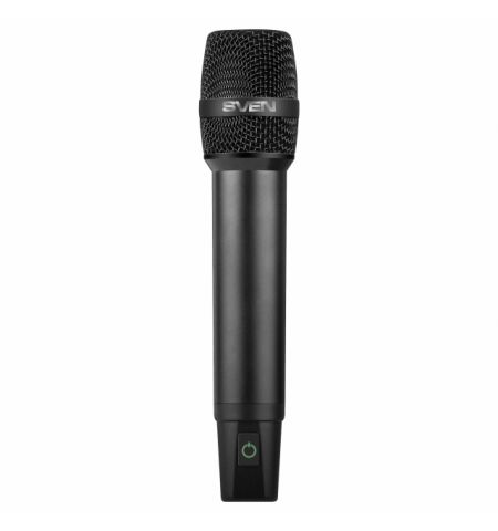 SVEN MK-740, wireless dynamic microphone, Li-Ion 180mAh, 2.4GHz radio / 6.3 mm plug, up to 25 m distance, up to 12 hours, pop filter, black SVEN MK-740, wireless dynamic microphone, Li-Ion 180mAh, 2.4GHz radio / 6.3 mm plug, up to 25 m distance, up to 12 hours, pop filter, black