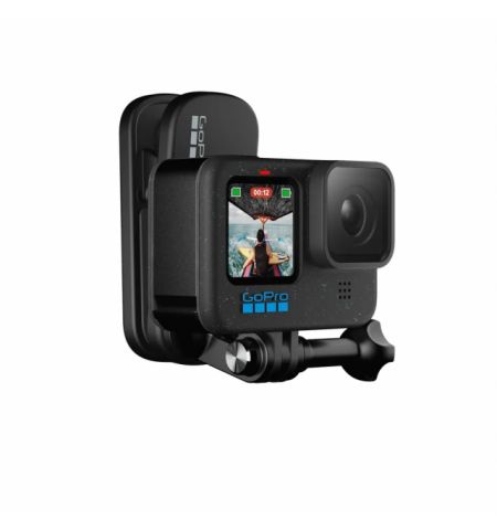 GoPro Magnetic Swivel Clip, Includes Magnetic Swivel Clip, mounting buckle and thumb screw, compatible with all GoPro cameras, 36x82x31, 72g GoPro Magnetic Swivel Clip, Includes Magnetic Swivel Clip, mounting buckle and thumb screw, compatible with all GoPro cameras, 36x82x31, 72g