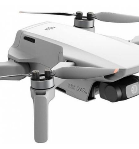 (980397) DJI Mini 4K Fly More Combo (EU) - Portable Drone, RC, 12MP photo, 4K 30fps/FHD 60fps camera with gimbal, max. 4000m height/ 57.6kmph speed, max. flight time 31min, Battery 2250 mAh, 246g (2 extra batteries, propellers, charging hub,bag)