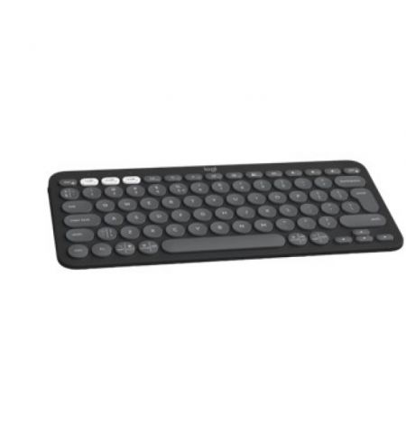 Logitech Bluetooth Pebble Keys2 K380s Multi-Device Keyboard, Tonal Graphite - US INT'L - BT - N/A - INTNL Logitech Bluetooth Pebble Keys2 K380s Multi-Device Keyboard, Tonal Graphite - US INT'L - BT - N/A - INTNL