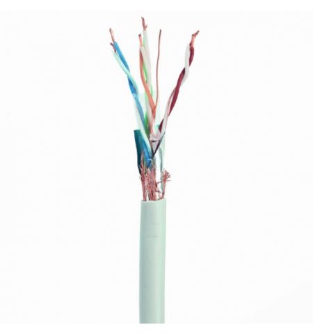 Cable SFTP Gembird SPC-5004E double shielded LAN cable with stranded wires, CAT5e, AWG24 solid copper, 305m
