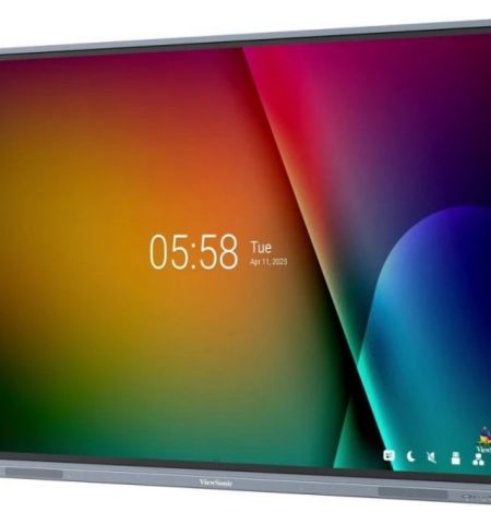 ViewSonic IFP7533-G, EDUCATION - Classroom Essentials, 75” 40 Multi touch, 7H, 3840x2160, 400nits, 5000:1, 8GB RAM/128GB Storage, OPS x1, Wi-Fi slot x1, HDMI-in x3, HDMI out x1, VGA x1, USB-A x5, USB-B x2,USB-C x1, SPDIF x1, Earphone x1, Audio x1, RJ45 x2 ViewSonic IFP7533-G, EDUCATION - Classroom Essentials, 75” 40 Multi touch, 7H, 3840x2160, 400nits, 5000:1, 8GB RAM/128GB Storage, OPS x1, Wi-Fi slot x1, HDMI-in x3, HDMI out x1, VGA x1, USB-A x5, USB-B x2,USB-C x1, SPDIF x1, Earphone x1, Audio x1, RJ45 x2