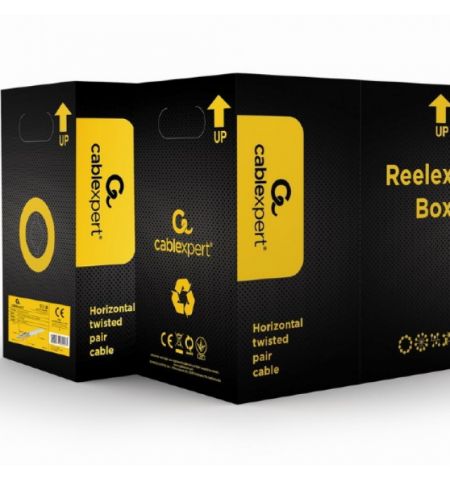 Cable UTP Gembird UPC-6004E-SO, AWG24 Solid Copper cable, cat. 6,  305m