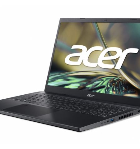 ACER Aspire A715-76G Charcoal Black (NH.QN4EU.002) 15.6" FHD IPS (Intel Core i5-12450H 8xCore 2.0-4.4GHz, 16GB (2x8GB) DDR4 RAM, 1TB PCIe NVMe SSD, GeForce RTX 2050 4G GDDR6, WiFi6E-AX/BT5.1, RJ-45, FPR, 50Wh 3cell, 720p HD Webcam, Backlit KB, EN/RU/UA, n ACER Aspire A715-76G Charcoal Black (NH.QN4EU.002) 15.6" FHD IPS (Intel Core i5-12450H 8xCore 2.0-4.4GHz, 16GB (2x8GB) DDR4 RAM, 1TB PCIe NVMe SSD, GeForce RTX 2050 4G GDDR6, WiFi6E-AX/BT5.1, RJ-45, FPR, 50Wh 3cell, 720p HD Webcam, Backlit KB, EN/RU/UA, n