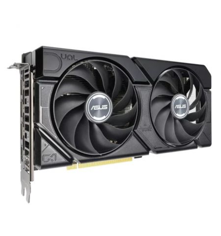ASUS Dual GeForce RTX™ 4060 Ti EVO OC Edition 8GB GDDR6 128bit, 2595/18000MHz, 1xHDMI, 3xDP, Dual Fan, PCI-E 4.0, 2.5-slot design, Axial-tech fans, Dual Ball bearing, 0dB technology, Protective Backplate, 1x8pin, Black, Retail