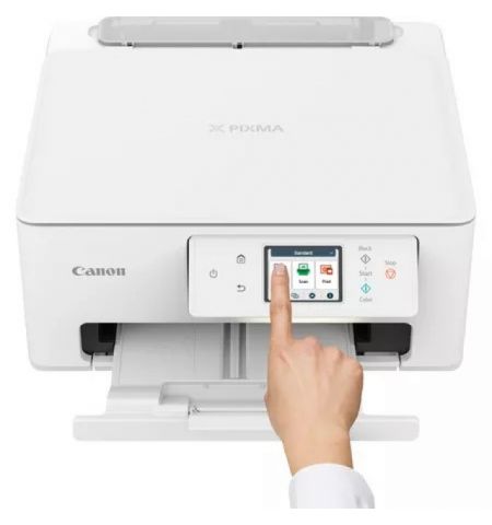MFD Canon Pixma TS7640i White, Colour Printer/Duplex/Scanner/Copier/Wi-Fi, A4, Print 12001 x 1200dpi_2pl,Scan 1200x2400dpi, OLED 2.7”, ESAT 15/10 ipm,64-265g/m2, Wi-Fi: IEEE802.11 b/g/n, USB 2.0, macOS, PG-485/486XL (180/300&180/300p), MC-G06. MFD Canon Pixma TS7640i White, Colour Printer/Duplex/Scanner/Copier/Wi-Fi, A4, Print 12001 x 1200dpi_2pl,Scan 1200x2400dpi, OLED 2.7”, ESAT 15/10 ipm,64-265g/m2, Wi-Fi: IEEE802.11 b/g/n, USB 2.0, macOS, PG-485/486XL (180/300&180/300p), MC-G06.