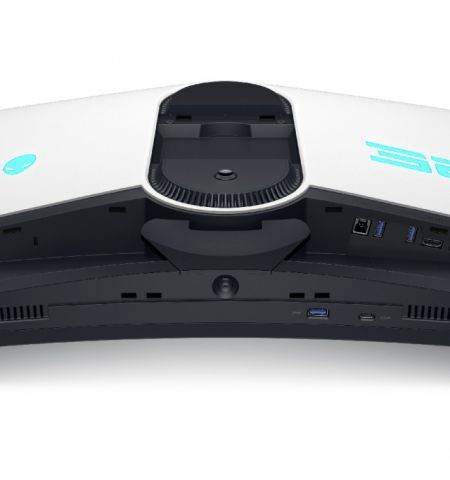 31.6” DELL OLED Alienware AW3225QF Curved QD UHD Black/White (0.03ms, 1M:1, 1000cd, 21:9, 3840x2160, 178°/178°, 240Hz Refresh Rate, Console Mode 120Hz, VRR, FRL, Quantum Dot, NVIDIA G-SYNC, HDMI2.1, DisplayPort, USB Hub: 2 x USB3.0 + 1 x USB-C, Audio Line