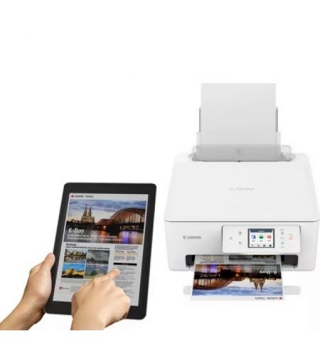 MFD Canon Pixma TS7640i White, Colour Printer/Duplex/Scanner/Copier/Wi-Fi, A4, Print 12001 x 1200dpi_2pl,Scan 1200x2400dpi, OLED 2.7”, ESAT 15/10 ipm,64-265g/m2, Wi-Fi: IEEE802.11 b/g/n, USB 2.0, macOS, PG-485/486XL (180/300&180/300p), MC-G06. MFD Canon Pixma TS7640i White, Colour Printer/Duplex/Scanner/Copier/Wi-Fi, A4, Print 12001 x 1200dpi_2pl,Scan 1200x2400dpi, OLED 2.7”, ESAT 15/10 ipm,64-265g/m2, Wi-Fi: IEEE802.11 b/g/n, USB 2.0, macOS, PG-485/486XL (180/300&180/300p), MC-G06.