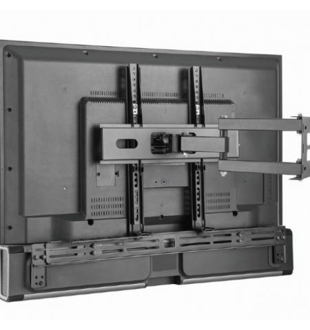 Arm for 2 monitors 17”-32” - Gembird MA-DA2-05, Steel (1.35 mm), Gas spring 2-9 kg per display, VESA 75/100, arm rotates, extends and retracts, tilts to change reading angles, and allows to rotate display from landscape-to-portrait mode, space grey