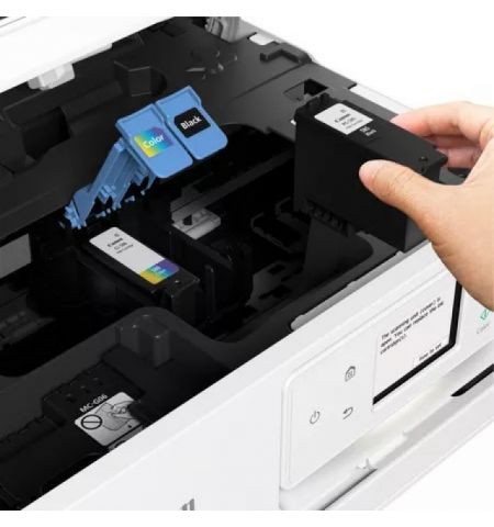 MFD Canon Pixma TS7640i White, Colour Printer/Duplex/Scanner/Copier/Wi-Fi, A4, Print 12001 x 1200dpi_2pl,Scan 1200x2400dpi, OLED 2.7”, ESAT 15/10 ipm,64-265g/m2, Wi-Fi: IEEE802.11 b/g/n, USB 2.0, macOS, PG-485/486XL (180/300&180/300p), MC-G06. MFD Canon Pixma TS7640i White, Colour Printer/Duplex/Scanner/Copier/Wi-Fi, A4, Print 12001 x 1200dpi_2pl,Scan 1200x2400dpi, OLED 2.7”, ESAT 15/10 ipm,64-265g/m2, Wi-Fi: IEEE802.11 b/g/n, USB 2.0, macOS, PG-485/486XL (180/300&180/300p), MC-G06.