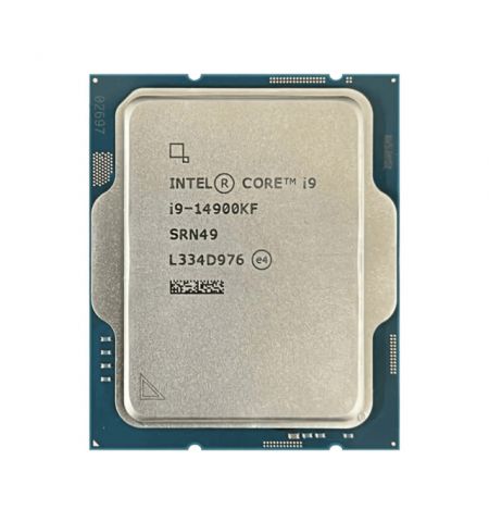 Intel® Core™ i9-14900KF, S1700, 2.4-6.0GHz, 24C (8P+16Е) / 32T, 36MB L3 + 32MB L2 Cache, No Integrated Graphics, 10nm 125W, Unlocked, tray