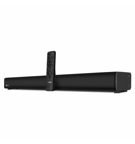 SVEN Soundbar SB-2035, 40 W, Bluetooth, AUX (3.5mm jack), HDMI (ARC), SPDIF (Optical), remote control, black