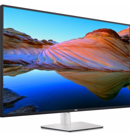 42.5” DELL IPS LED U4323QE UltraSharp Borderless Black (5ms, 1000:1, 350cd, 3840x2160, 178°/178°, 2xHDMI2.1, 2xDisplayPort, 3xUSB-C (Power, Data, Video), LAN (RJ-45), HDMI, Pivot, Audio Line-out, USB Hub: 3 x USB3.2)